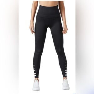 Lilybod Molly Long Full Length Black Yoga Leggings - Size Medium